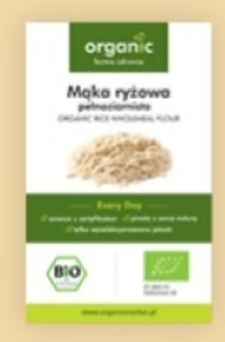 Mąka ryżowa Organic