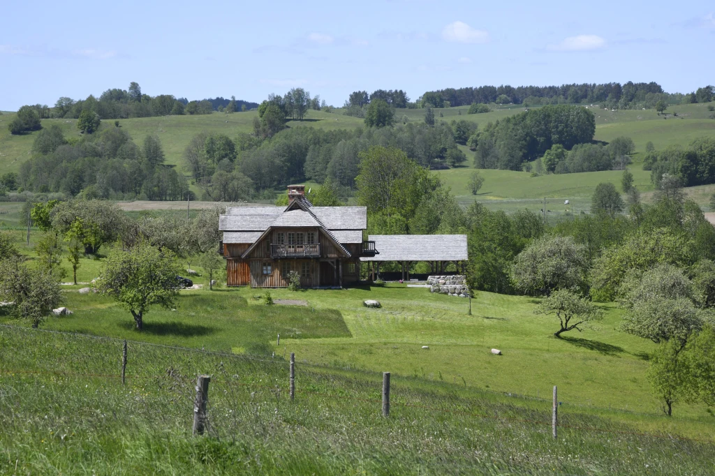 Dom Łukasza Szumowskiego na terenie Suwalskiego Parku Krajobrazowego