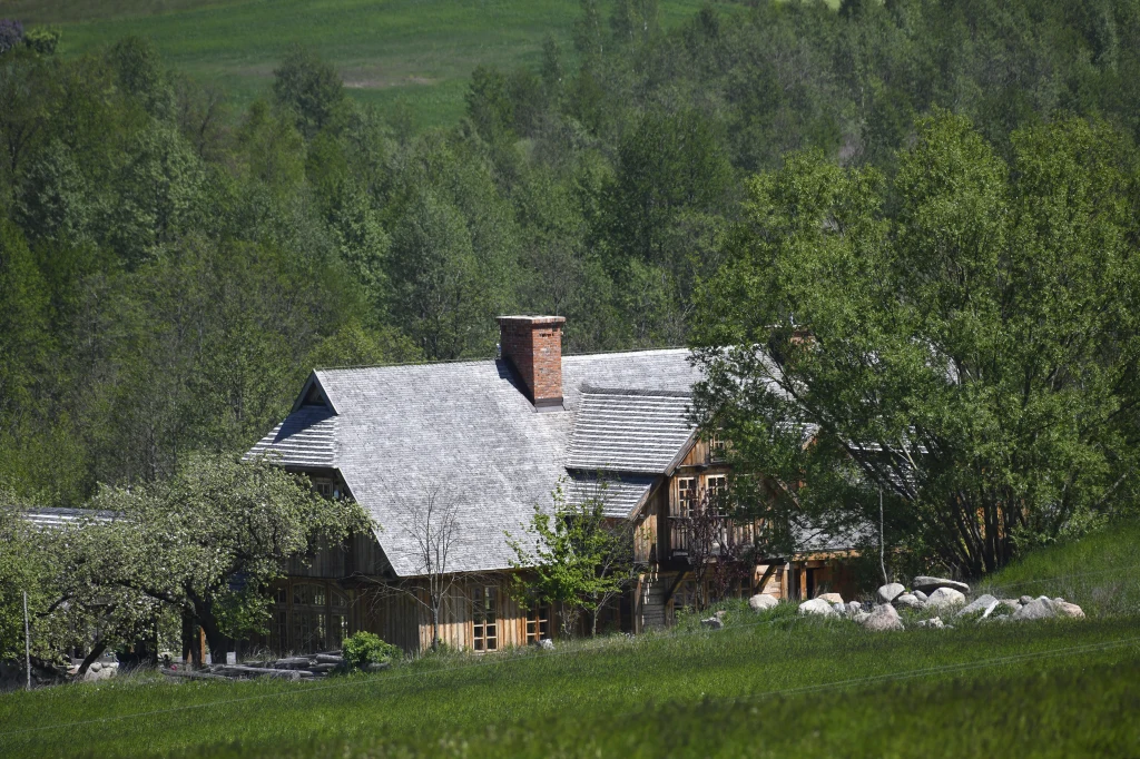 Dom Łukasza Szumowskiego na terenie Suwalskiego Parku Krajobrazowego