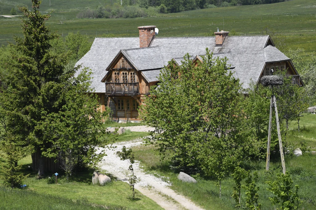 Dom Łukasza Szumowskiego na terenie Suwalskiego Parku Krajobrazowego