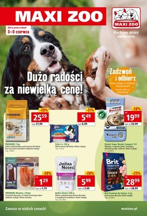 Dużo radości za niewielką cenę w Maxi ZOO!
