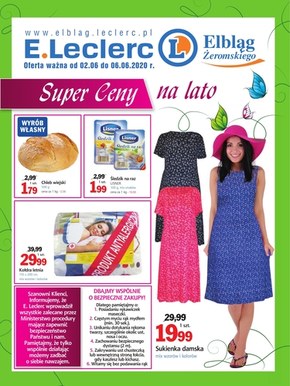 Super ceny na lato w E.leclerc Elbląg