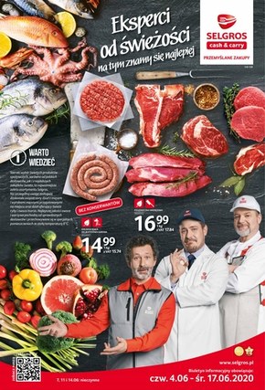 Świeże produkty w Selgros!