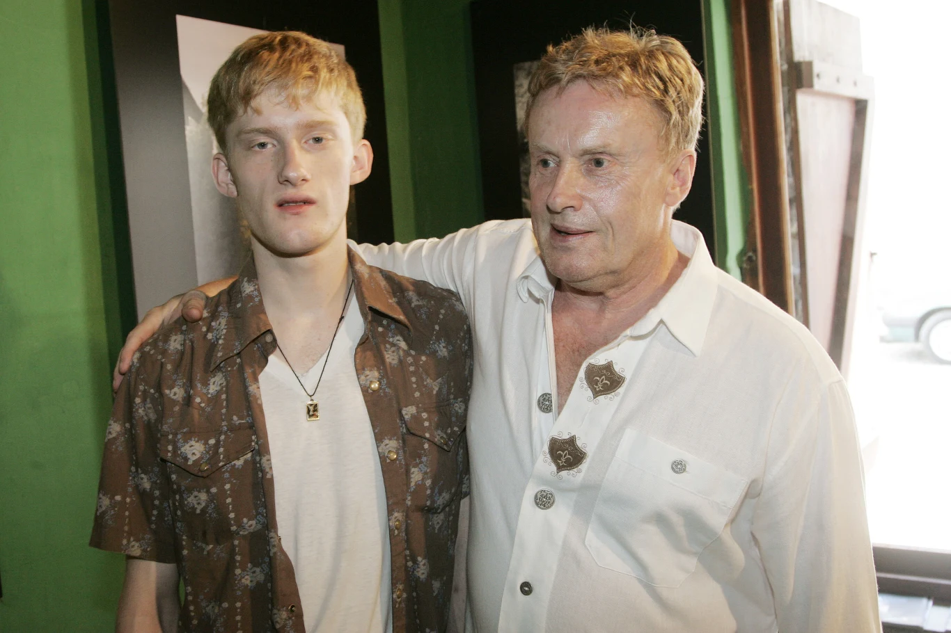 Daniel Olbrychski i Victor Longo-Olbrychski Daniel Olbrychski i Victor Longo-Olbrychski