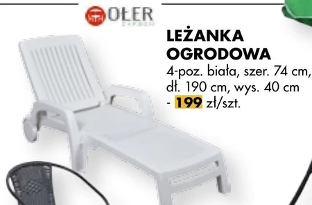 Leżanka ogrodowa Ołer