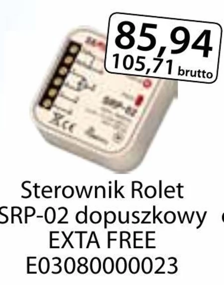 Sterownik rolet SRP-02 Zamel