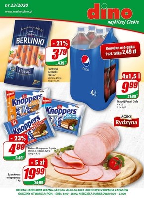 Promocje w sklepach Dino!