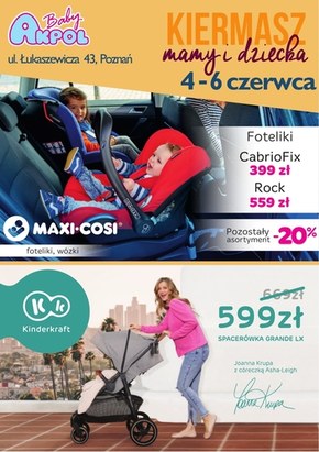 Kiermasz mamy i dziecka w Akpol Baby Poznań