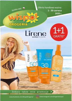 Kosmetyki na lato w Drogerii Wispol