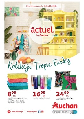 Kolekcja Tropik Funky w Auchan