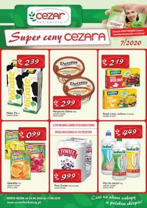Promocje w Delikatesach Cezar
