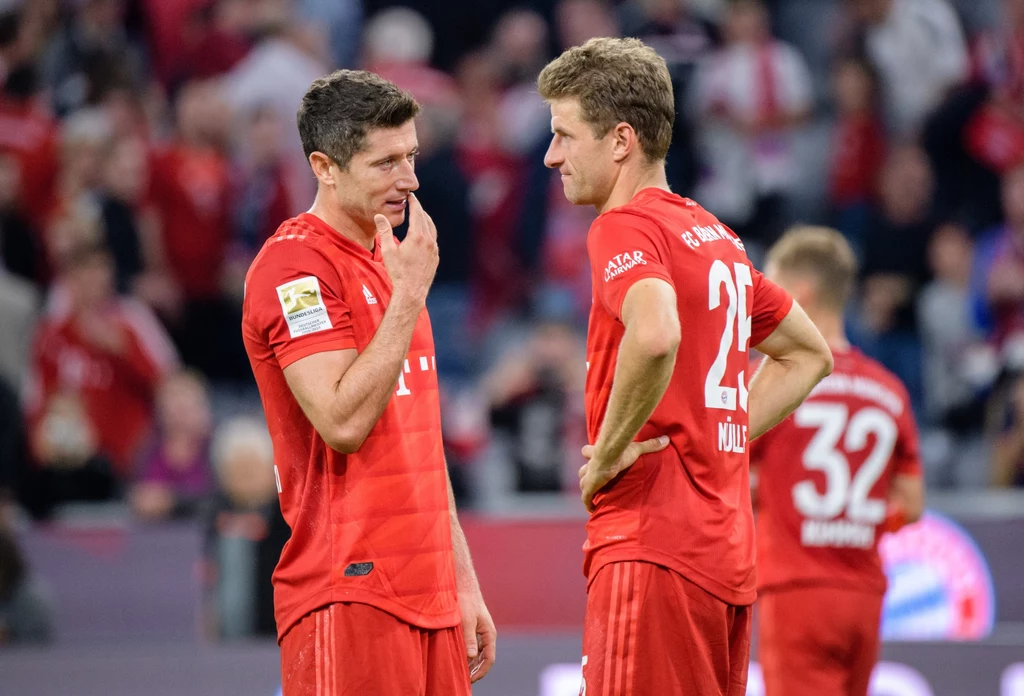 Robert Lewandowski i Thomas Mueller Robert Lewandowski i Thomas Mueller