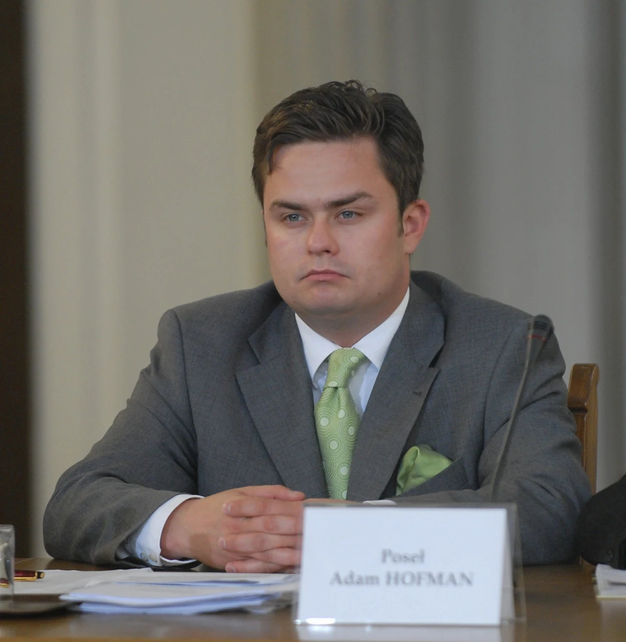 Adam Hofman przed metamorfozą Adam Hofman przed metamorfozą