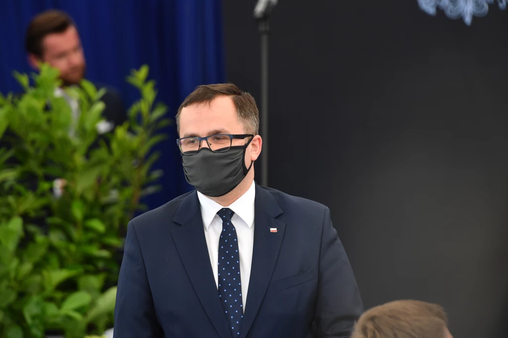 Sekretarz stanu w Ministerstwie Infrastruktury Marcin Horała