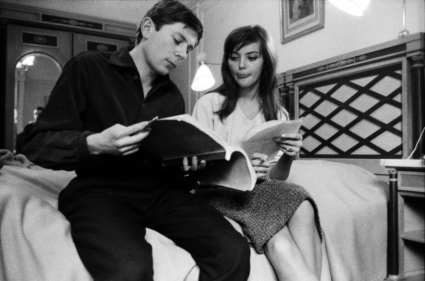 Barbara Kwiatkowska-Lass i Roman Polański Barbara Kwiatkowska-Lass i Roman Polański