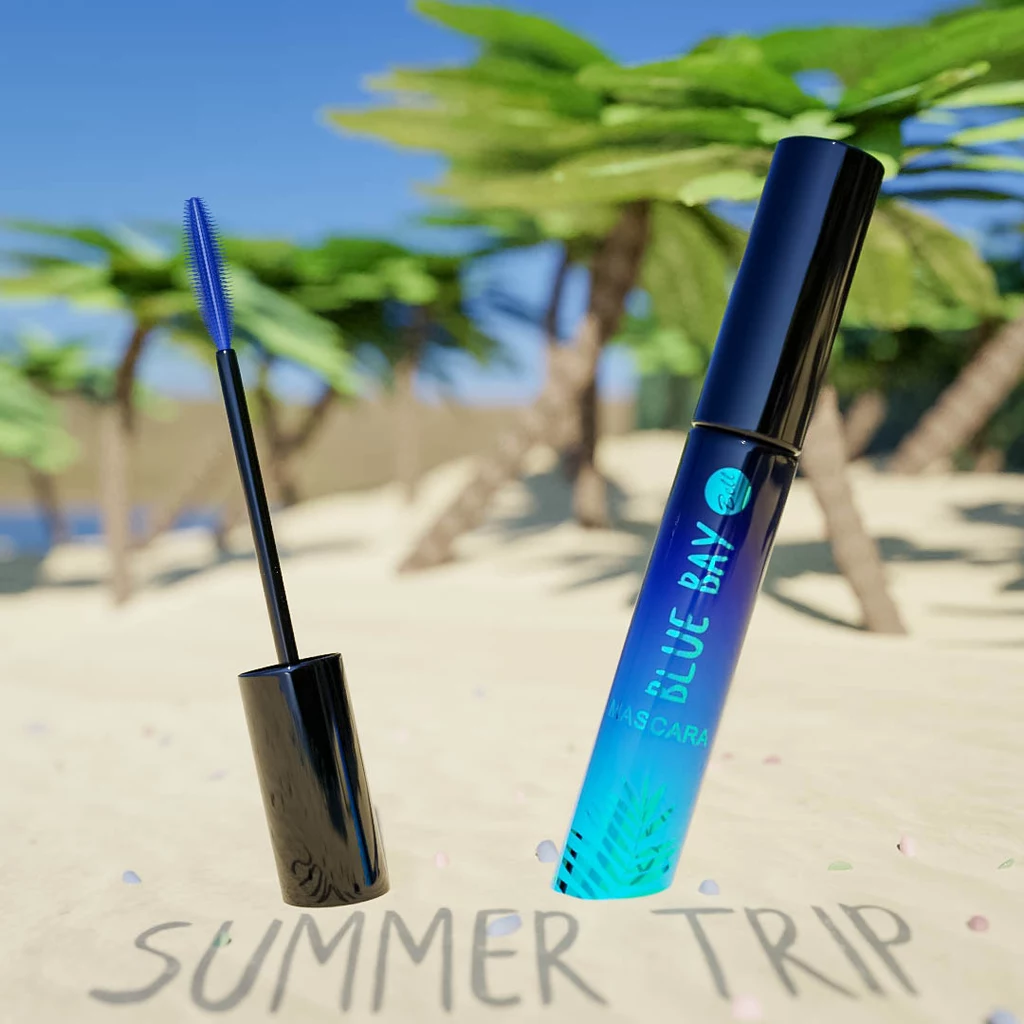 Blue Bay Mascara - Niebieska mascara wydłużająca rzęsy Ten niebieski tusz wydłuży i pogrubi rzęsy, a mocno napigmentowana formuła sprawi, że będą wyglądały spektakularnie. Maskara zawiera składniki odżywcze: glicerynę, panthenol, oliwę z oliwek, olej z konopi, olej ryżowy oraz rycynowy. Cena: 11,99 zł. Blue Bay Mascara - Niebieska mascara wydłużająca rzęsy Ten niebieski tusz wydłuży i pogrubi rzęsy, a mocno napigmentowana formuła sprawi, że będą wyglądały spektakularnie. Maskara zawiera składniki odżywcze: glicerynę, panthenol, oliwę z oliwek, olej z konopi, olej ryżowy oraz rycynowy. Cena: 11,99 zł.