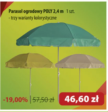 Parasol ogrodowy