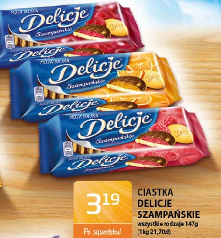 Ciastka Delicje Szampańskie