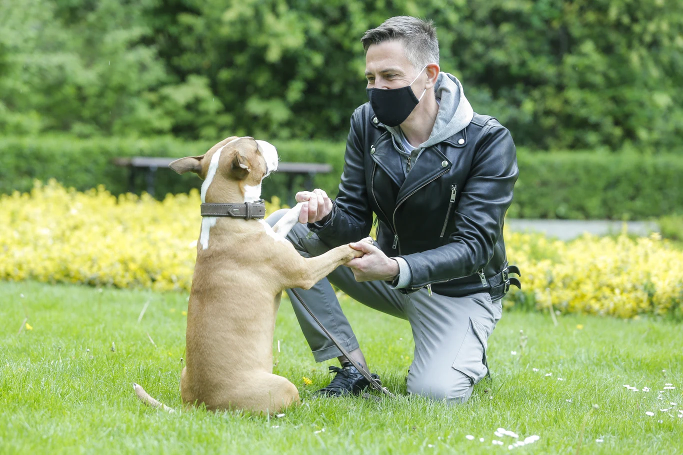 Krzysztof Ibisz z pupilem