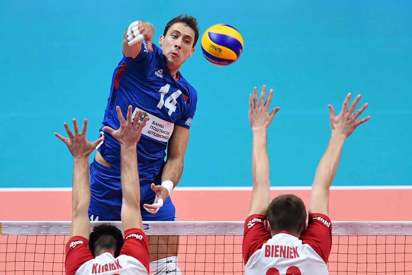 Aleksandar Atanasijević w starciu z Polakami Aleksandar Atanasijević w starciu z Polakami