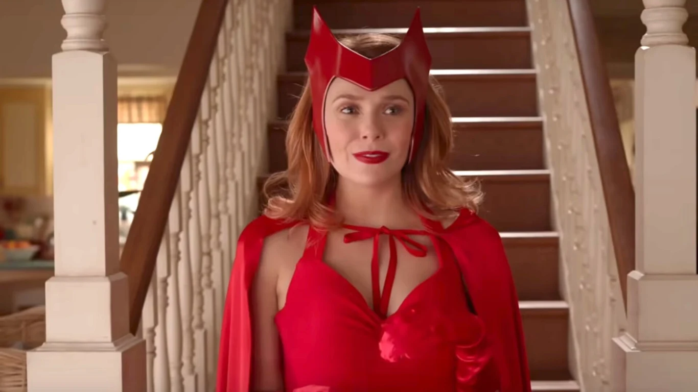 Elizabeth Olsen jako Wanda Maximoff w serialu "Wandavision"