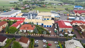 Zakład produkujący mrożonki w Działoszynie, gdzie stwierdzono ognisko koronawirusa