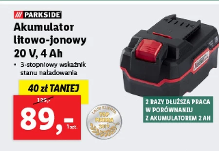Akumulator Parkside
