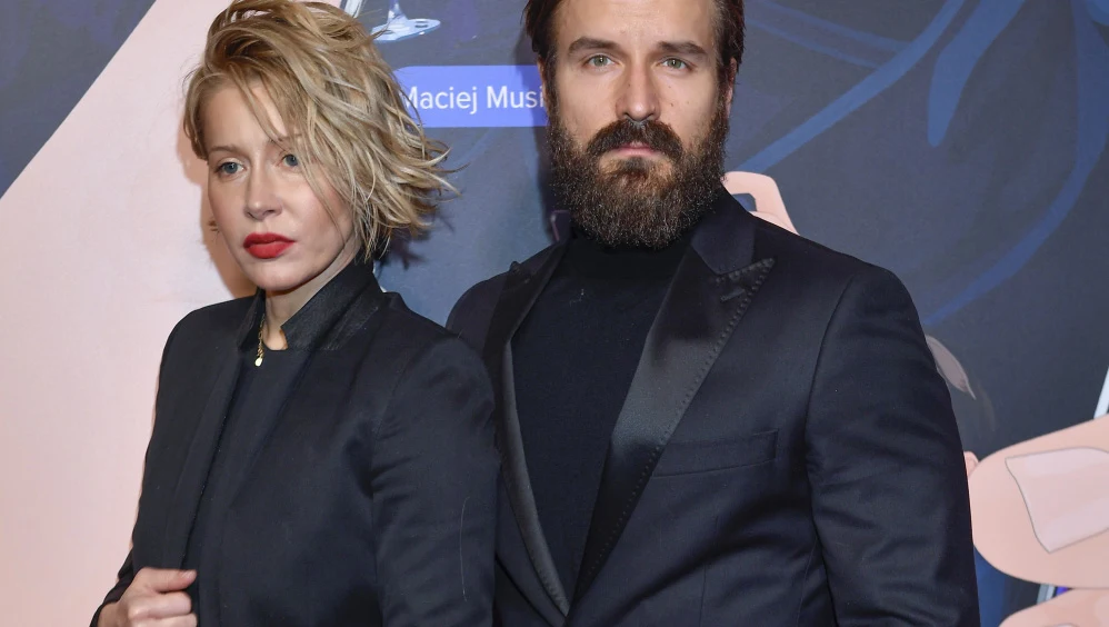 Katarzyna Warnke i Piotr Stramowski