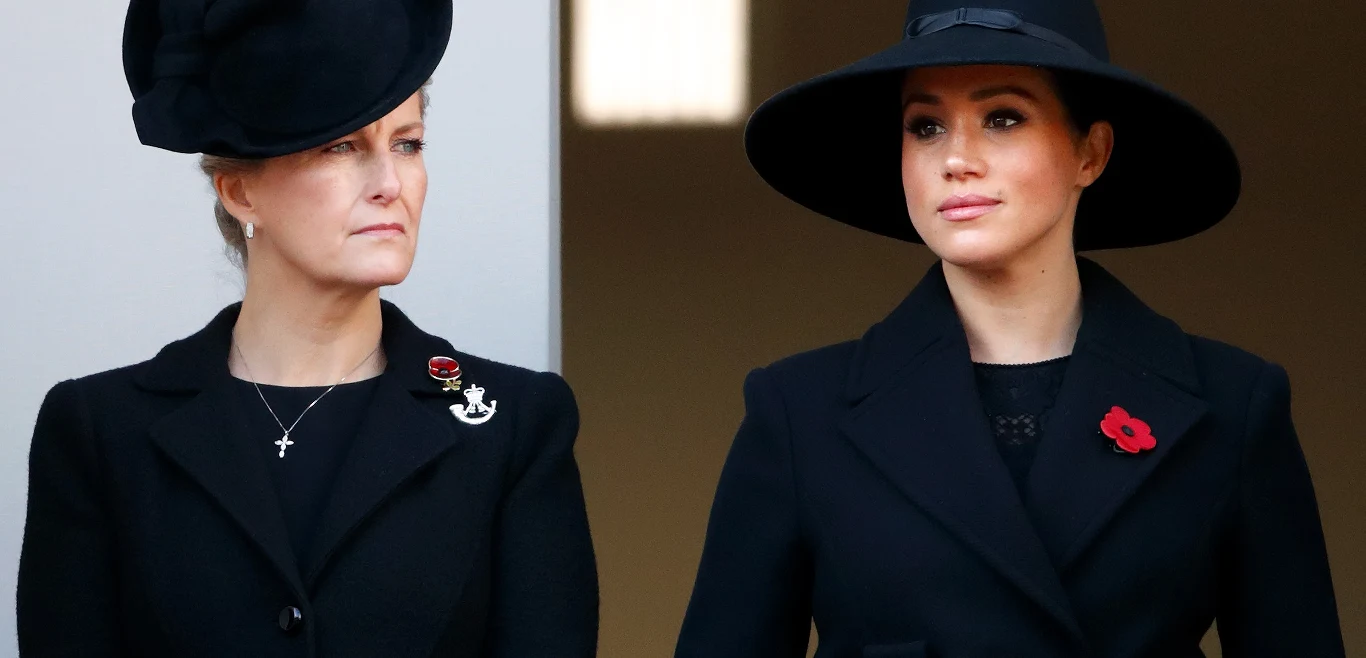 Hrabina Zofia i Meghan Markle Hrabina Zofia i Meghan Markle