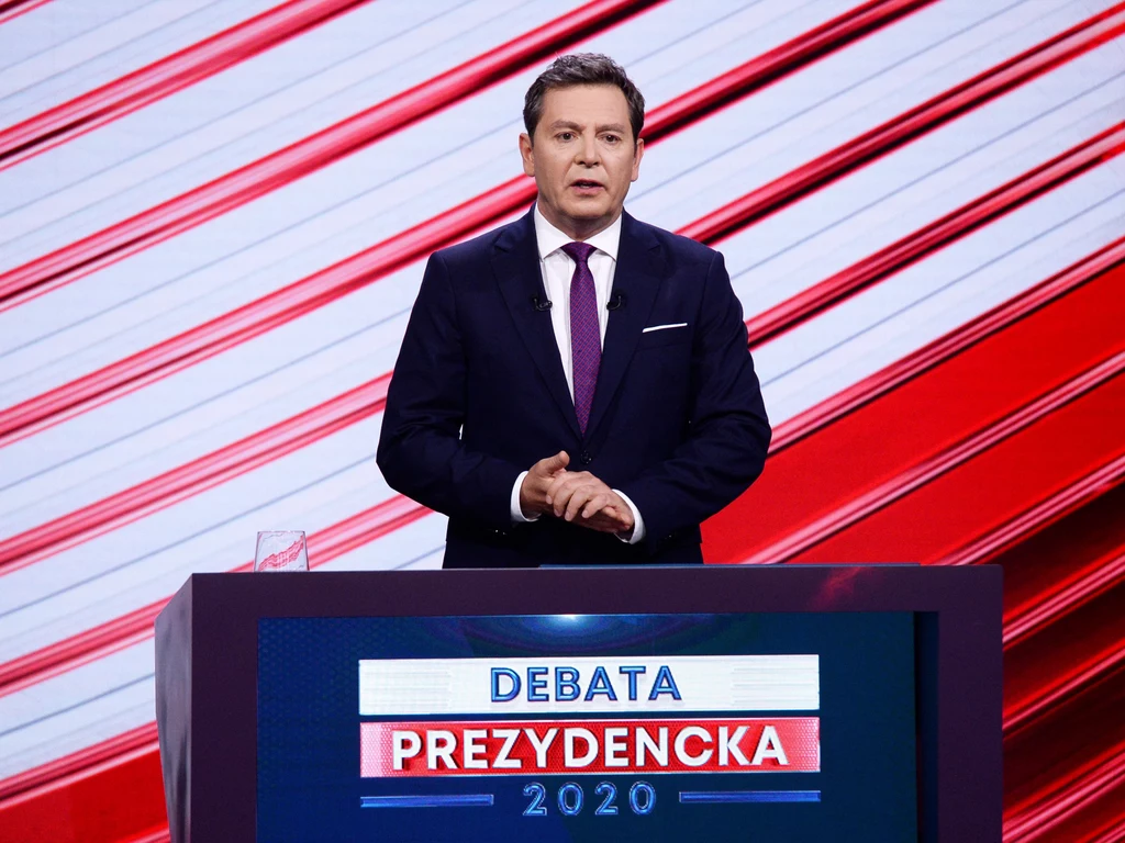 Michał Adamczyk podczas debaty, która odbyła się 6 maja Michał Adamczyk podczas debaty, która odbyła się 6 maja