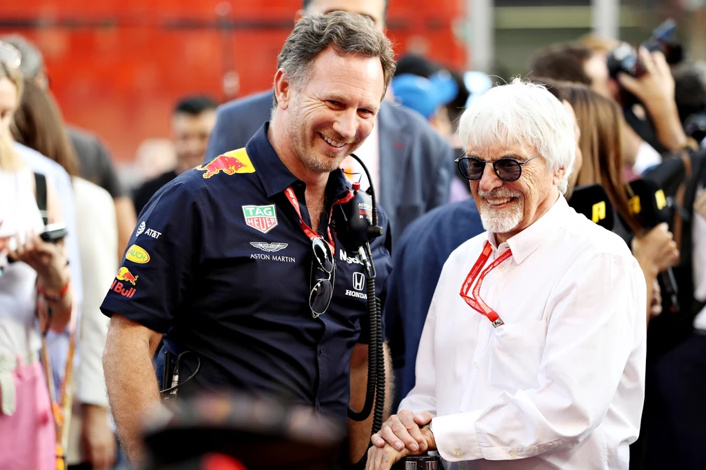 Christian Horner i Bernie Ecclestone