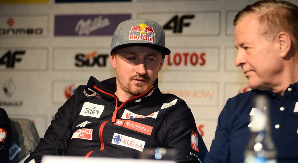 Adam Małysz i Apoloniusz Tajner