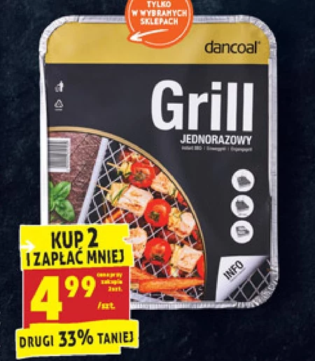 Grill jednorazowy Dancoal