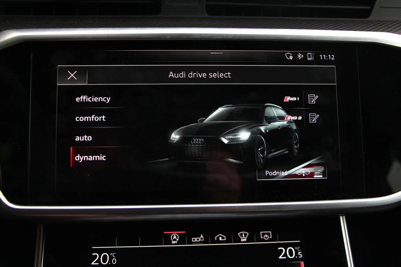 Audi RS6 Avant na zdjęciach