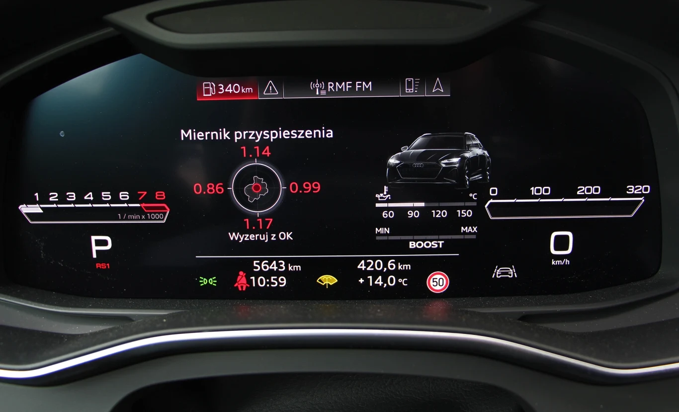 Audi RS6 Avant na zdjęciach