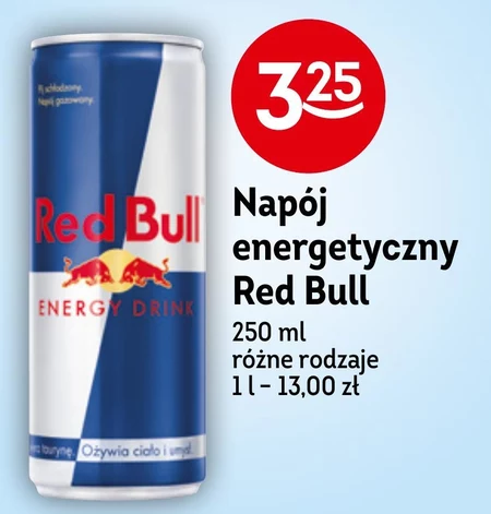 Napój energetyczny Red Bull