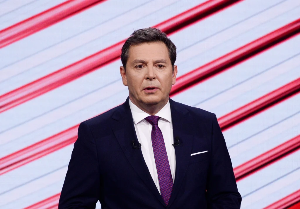 Dziennikarz TVP Michał Adamczyk Dziennikarz TVP Michał Adamczyk