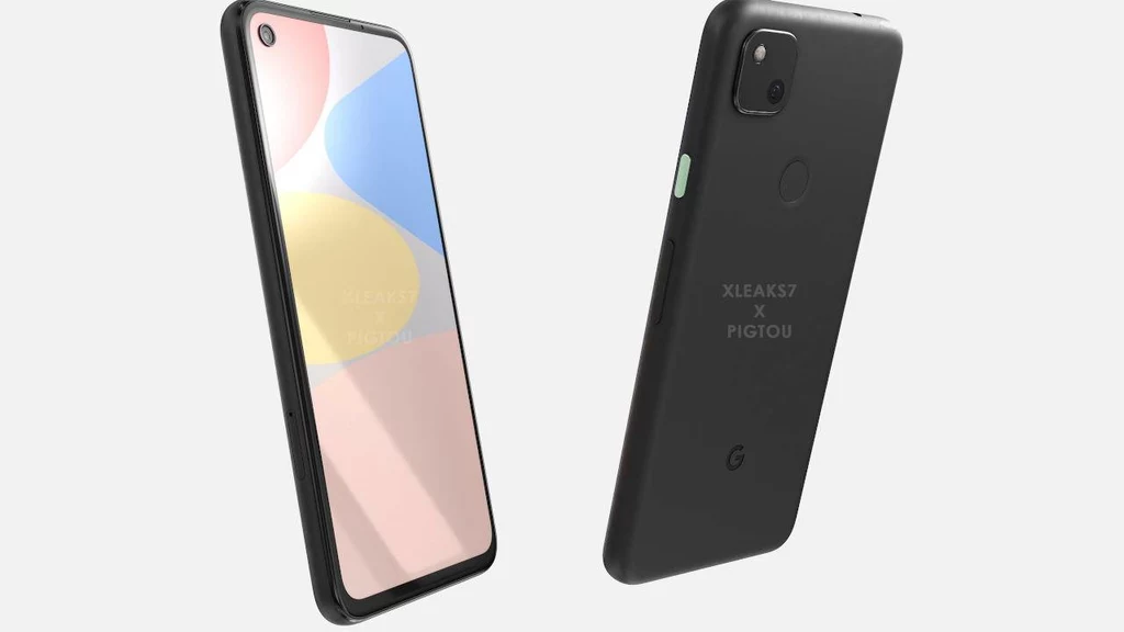 Google Pixel 4a render / fot. SlashGear