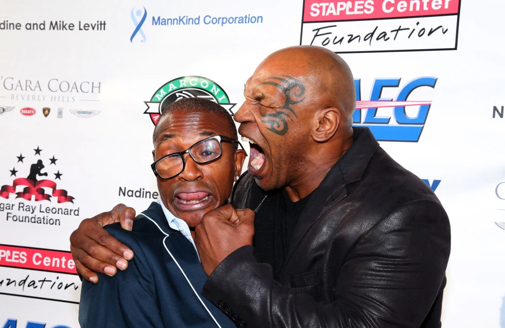 Mike Tyson i jego demoniczny wizerunek Mike Tyson i jego demoniczny wizerunek