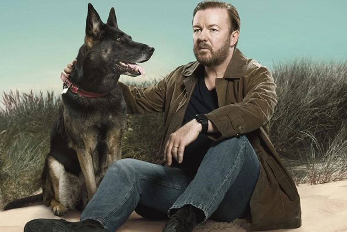 Ricky Gervais w serialu "After Life" Ricky Gervais w serialu "After Life"