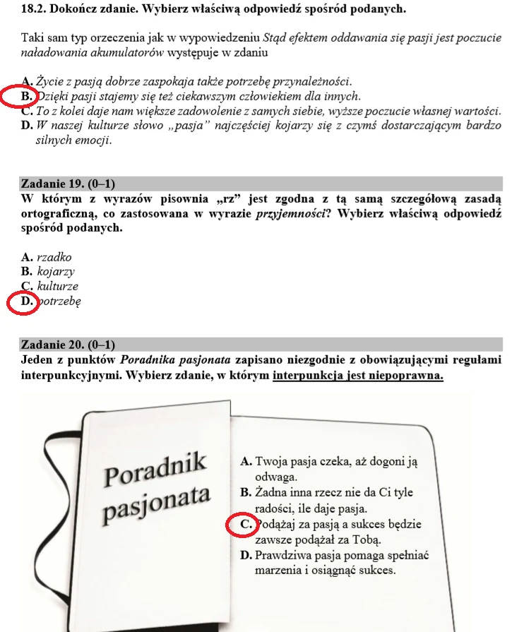 EGZAMIN ÓSMOKLASISTY 2020: Język polski - arkusz CKE i odpowiedzi 