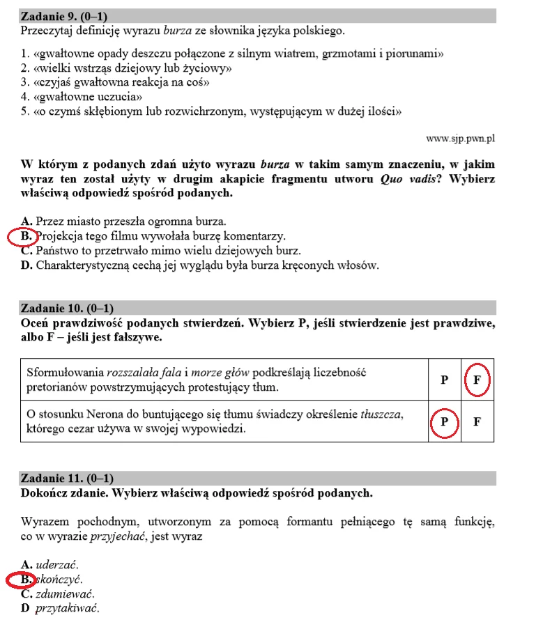 EGZAMIN ÓSMOKLASISTY 2020: Język polski 