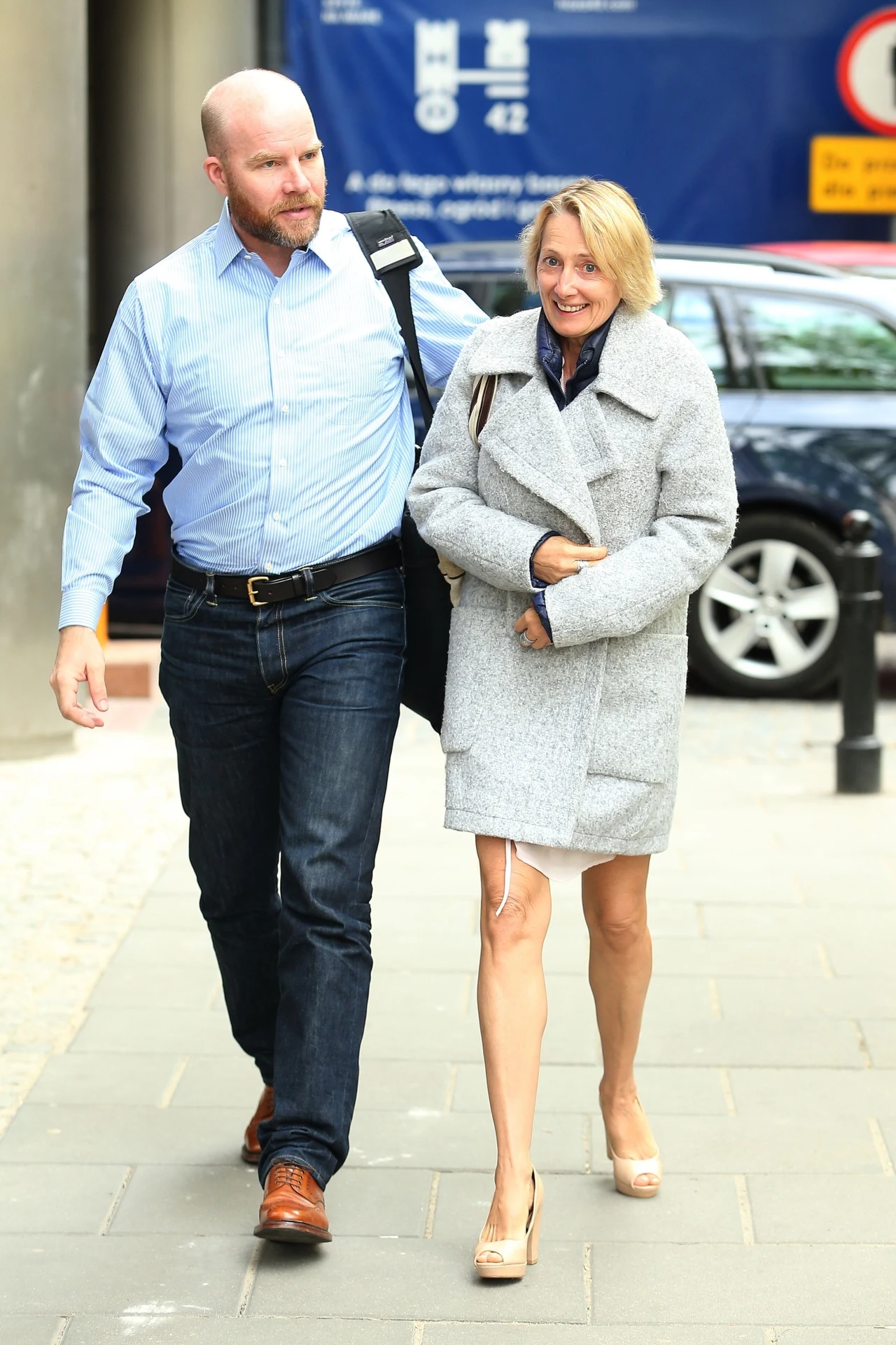 Beata Pawlikowska z narzeczonym Beata Pawlikowska z narzeczonym