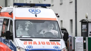 Ewakuacja szpitala miejskiego w Toruniu (2 kwietnia 2020 r.)