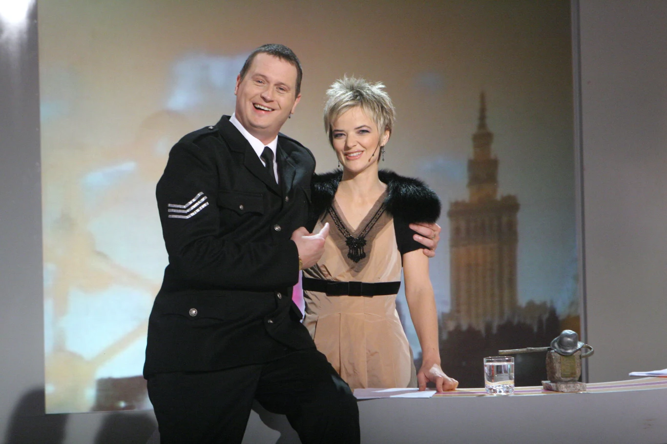 Kevin Aiston i Monika Zamachowska Kevin Aiston i Monika Zamachowska