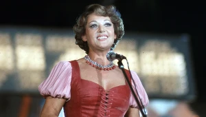 Irena Dziedzic w 1978 roku podczas Miedzynarodowego Festiwalu Piosenki w Sopocie