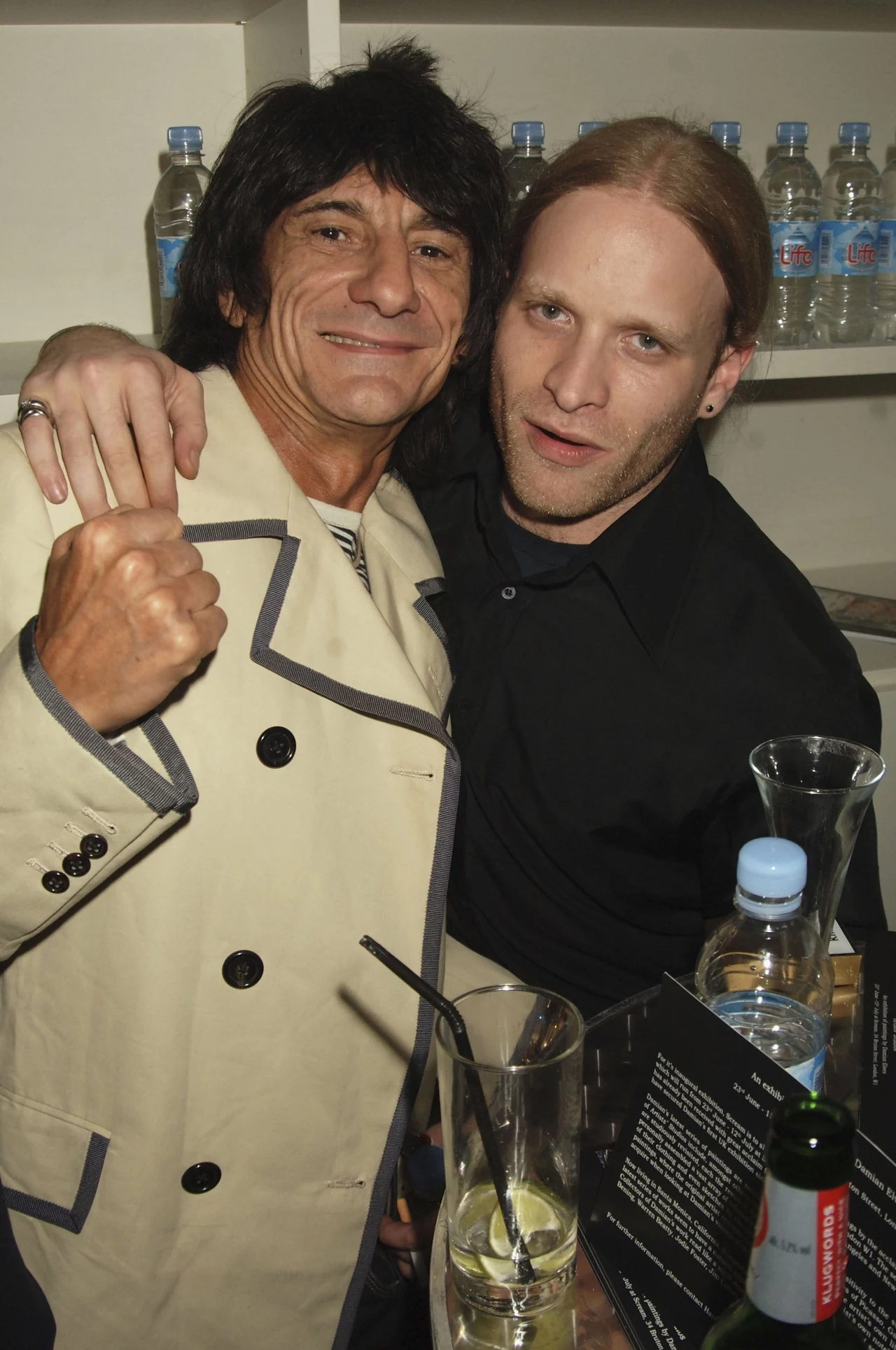 Ron Wood ze swoim synem Jamiem