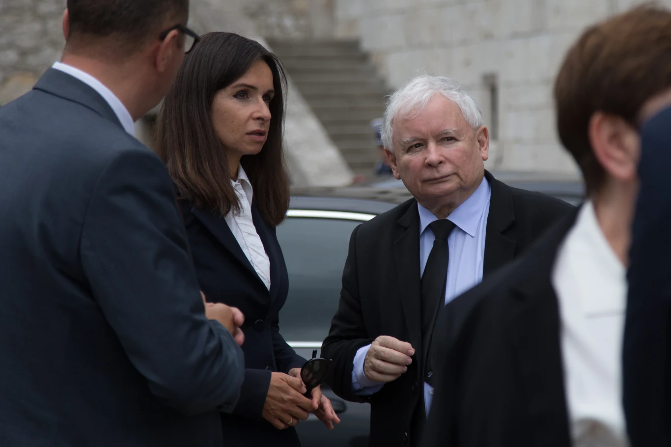 Marta Kaczyńska z Jarosławem Kaczyńskim Marta Kaczyńska z Jarosławem Kaczyńskim