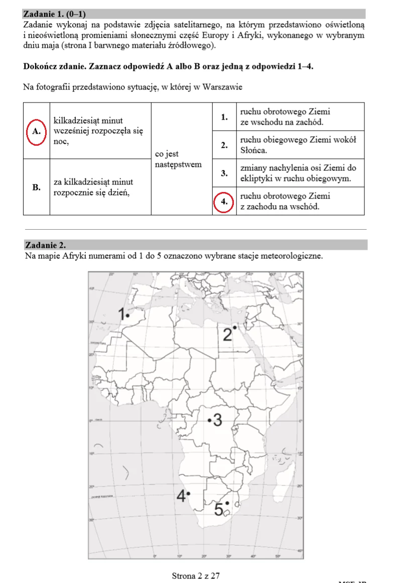 MATURA 2020: Geografia rozszerzona. Arkusz CKE i odpowiedzi MATURA 2020: Geografia rozszerzona. Arkusz CKE i odpowiedzi