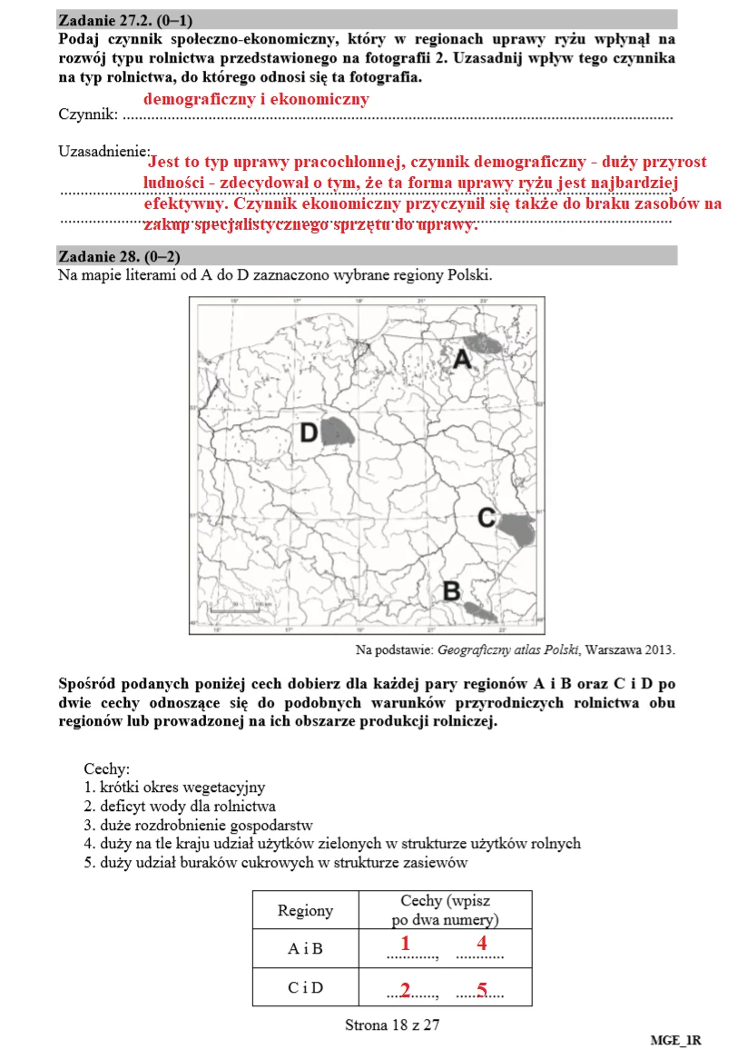 MATURA 2020: Geografia rozszerzona. Arkusz CKE i odpowiedzi MATURA 2020: Geografia rozszerzona. Arkusz CKE i odpowiedzi